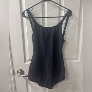 Black Sleeveless Bodysuit